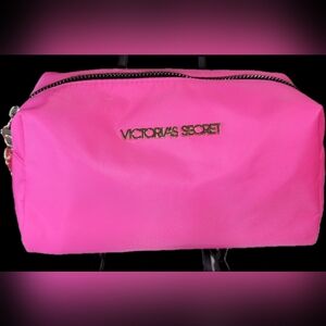 Victoria's Secret Vibrant Pink Cosmetic Bag